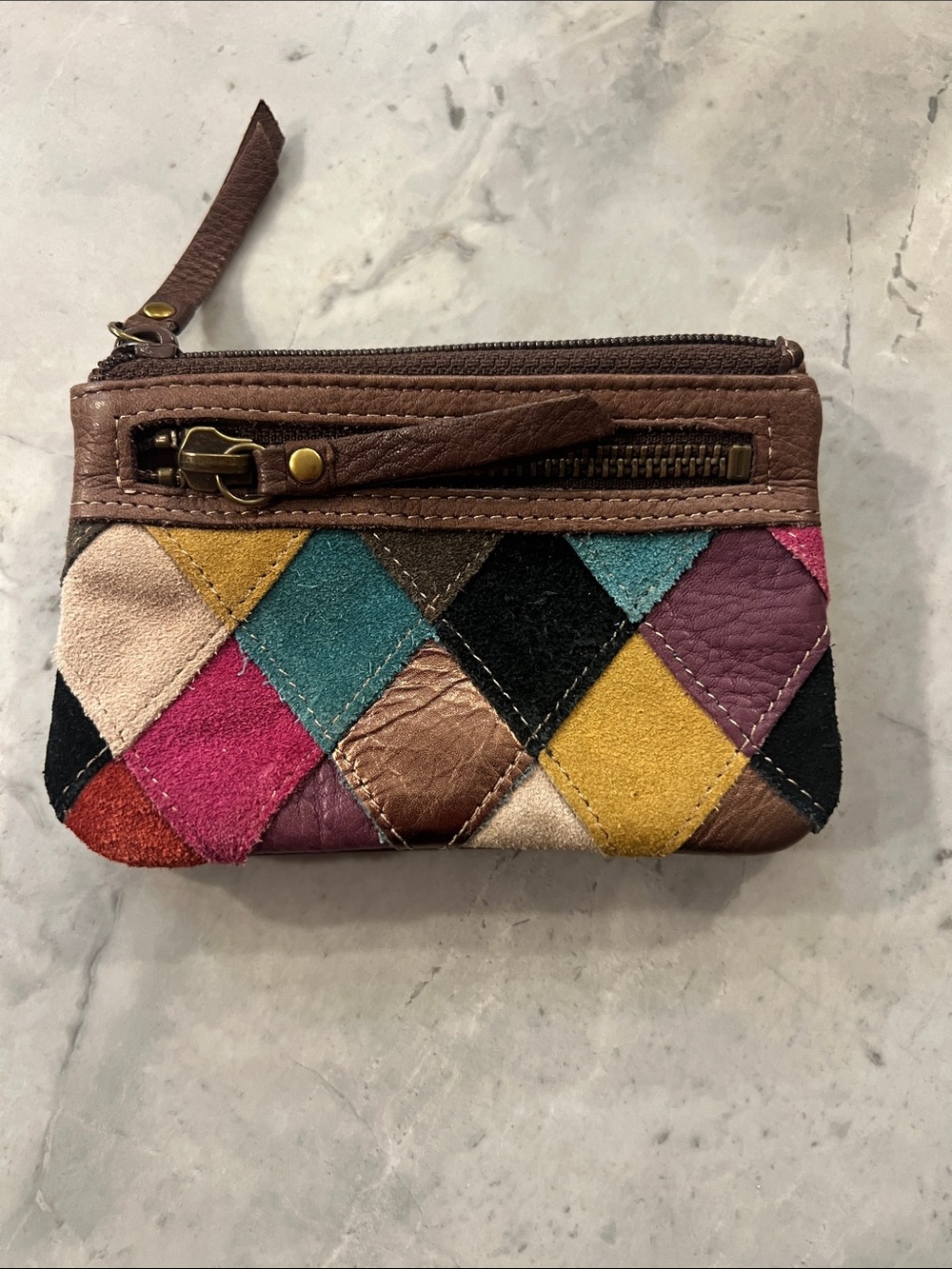 Fossil Emory Wallet leather vintage boho